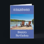 **GRANDSON** GENIESSEN SIE IHRE GEBURTSTAGSKARTE KARTE<br><div class="desc">WAS FÜR EINE GROSSE ART ZU SAGEN GLÜCKLICH GEBURTSTAG DENKST DU NICHT? UND DIESES IST NUR DAS UND MEHR!!!! VIELEN DANK,  DASS SIE VON EINER MEINER ACHT GESCHICHTEN GESCHAFFEN HABEN!</div>