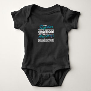 Grandson Gift Ich bin kein regelmäßiger Großv Baby Strampler