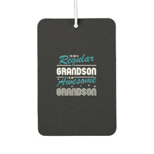 Grandson Gift Ich bin kein regelmäßiger Großvate Autolufterfrischer