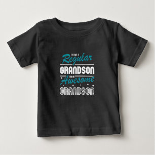 Grandson Gift   Ich bin kein regelmäßiger Großvate Baby T-shirt