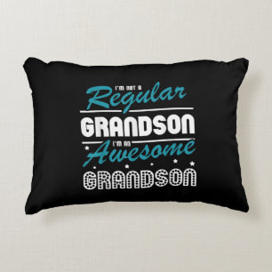 Grandson Gift Ich bin kein regelmäßiger Großvate Dekokissen