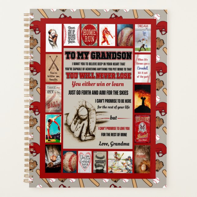 Grandson Gifts | Zu meiner Grandson-Liebe von Oma Planer (Vorderseite)