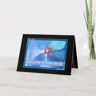 GRANDSON & New Ehefrau - Hochzeiten Glückwunsch Karte