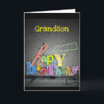 **GRANDSON** SCHREIBEN AM GEBURTSTAG DER WALL KARTE<br><div class="desc">ERZÄHLEN SIE IHREN ***GRANDSON**** WIE VIEL SIE IHM EINEN "SEHR GLÜCKLICHEN GEBURTSTAG" MÖCHTEN DANK,  DASS SIE VON 1 MEINER 8 GESCHÄFTE GESCHAFFEN HABEN!!</div>