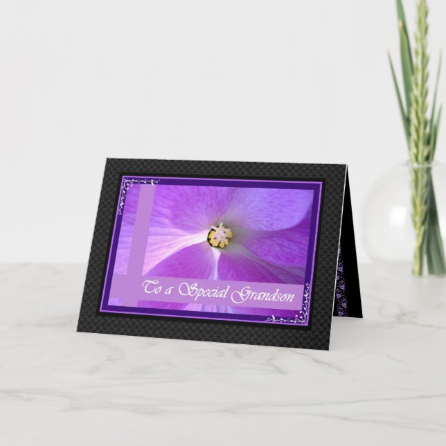 GRANDSON Wedding Gratulation Karte (Vorderseite)