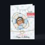 Grandsons Foto Geburtstagskarte Karte<br><div class="desc">Grandsons Foto Geburtstagskarte: Schöne Grußkarte. Feiern Sie Ihren ersten Geburtstag mit dieser bezaubernden Schönheitskarte. Passen Sie es Ihrem Enkel an oder fügen Sie seinen Namen für eine personalisierte Touch hinzu. Diese Karte ist perfekt für Kinder, sie bringt fröhliche Wünsche und ein Gefühl des Staunens zu ihrer Geburtstagsfeier. Machen Sie ihren...</div>