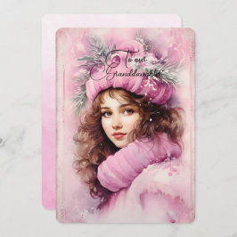 Grandtochter Dark Hhabe Mädchen Weihnachtswünsche