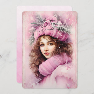 Grandtochter Dark Hhabe Mädchen Weihnachtswünsche