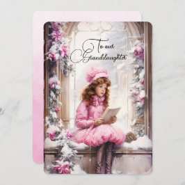 Grandtochter Dark Hhabe Mädchen Weihnachtswünsche