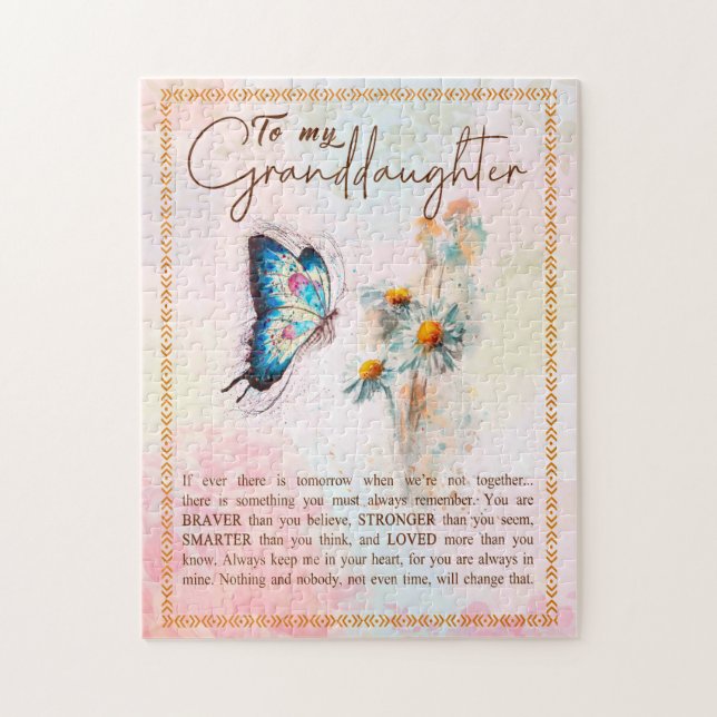 Grandtochter Geschenke | Von Oma Oma Puzzle (Vertikal)