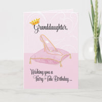 Grandtochter Pink Fairy-Tale Cinderella Birthday