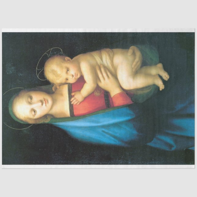 Granduca Madonna, Raphael Seidenpapier (Vorderseite)