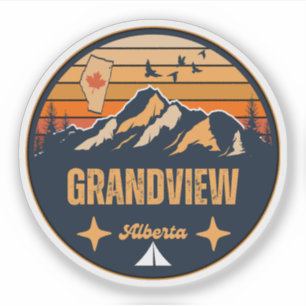 Grandview, Alberta Aufkleber