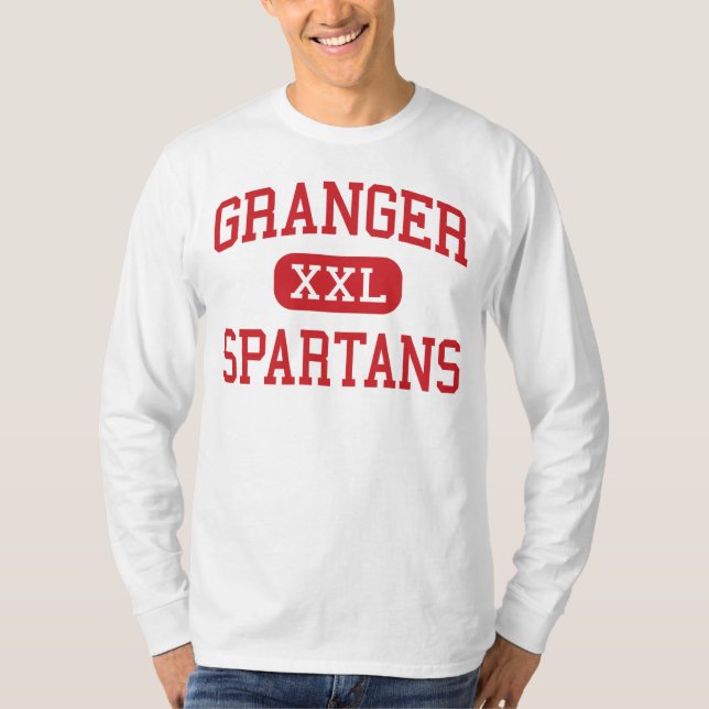 Granger - Spartans - hoch - Granger Washington T-Shirt (Vorderseite)