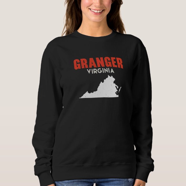Granger Washington USA State America Travel Washin Sweatshirt (Vorderseite)