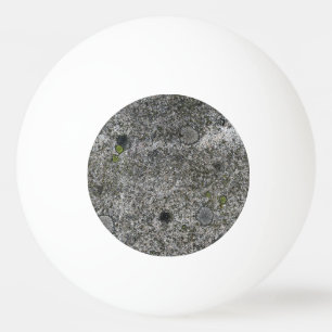 Granit-Felsen-Grau mit Moos Tischtennisball