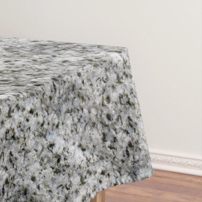 Granit-Felsen-Weiß Tischdecke (Beispiel)