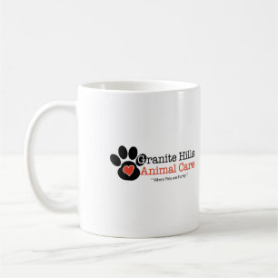 Granit-Hügel-Tierpflege-Logo-Tasse Tasse