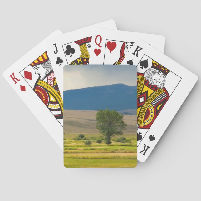 Granit Landkreis Montana Spielkarten (Rückseite)