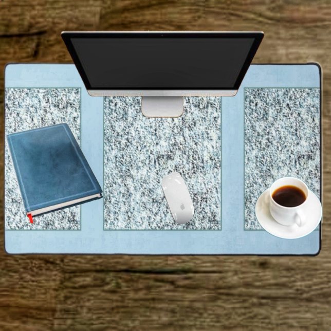 Granit Schreibtischunterlage (Granite Inlaid Desk Mat, is a good look for the office!)