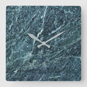 Granit-Stone-Muster Akrylwall-Uhr Quadratische Wanduhr