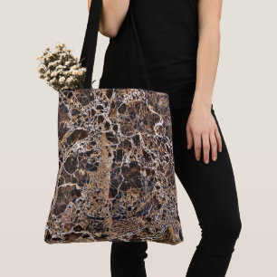 Granit-Stone-Muster - All-Over-Print-Totbeutel