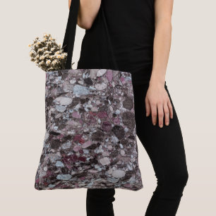 Granit-Stone-Muster - All-Over-Print-Totbeutel