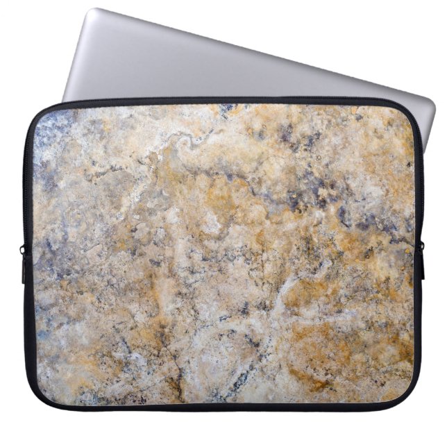 Granit Stone Muster Laptop Sleeve (Vorderseite)