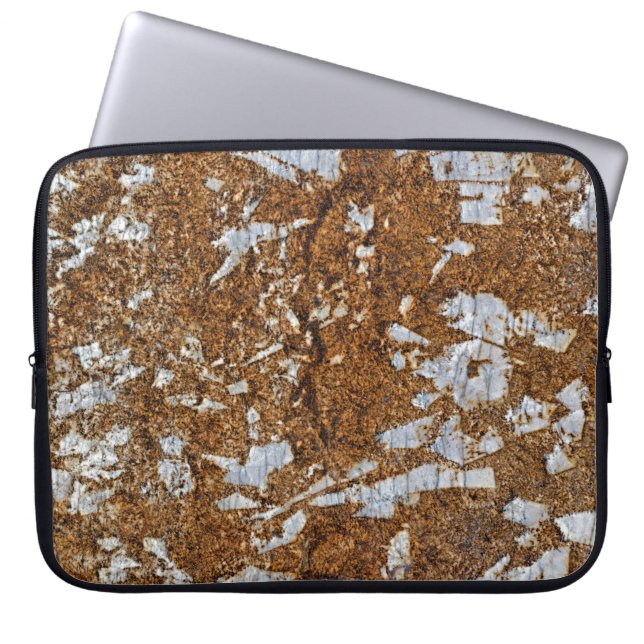 Granit Stone Muster Laptop Sleeve (Vorderseite)