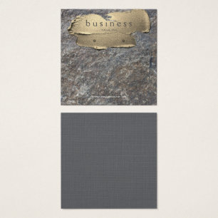 Granit und Gold Earring Display