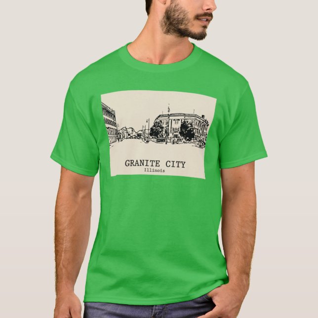 Granite City Illinois T-Shirt (Vorderseite)