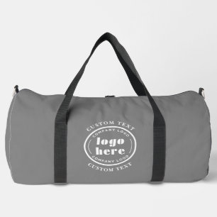 Granite-Grau Firmenlogo Geschäftswerbung Duffle Bag