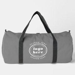 Granite Gray Company Logo Werbeaktion Duffle Bag