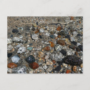 Granite Kies auf Tenaya Lake bei Yosemite Postkarte