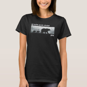 Granite Park Chalet Glacier Nationalpark Grizzy T-Shirt