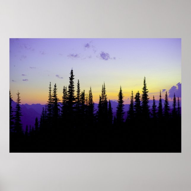 Granite Park Sunset Poster (Vorne)