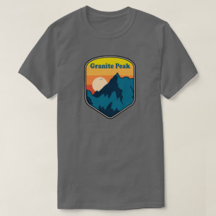 Granite Peak Montana Sunrise T-Shirt