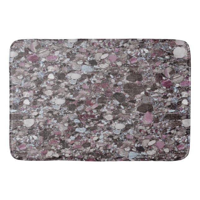 Granite Stone Muster Bath Mat Badematte (Vorderseite)
