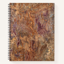 Granite Stone Muster Spiral Notebook