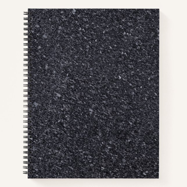 Granite Stone Muster Spiral Notebook Notizbuch (Vorderseite)