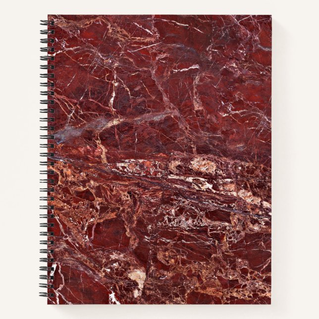 Granite Stone Muster Spiral Notebook Notizbuch (Vorderseite)