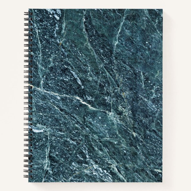 Granite Stone Muster Spiral Notebook Notizbuch (Vorderseite)