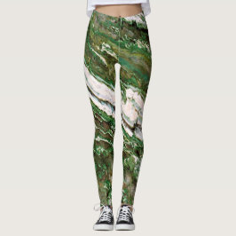 Granite Stone Pattern Leggings