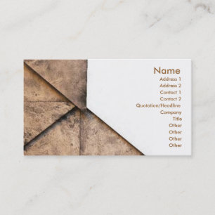 Granite Tiles Business Card Visitenkarte
