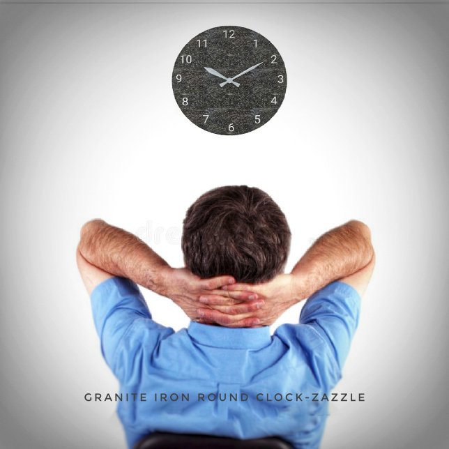 Graniteisen-Uhr Große Wanduhr (Von Creator hochgeladen)