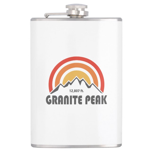 Granitspitze Flachmann (Vorderseite)