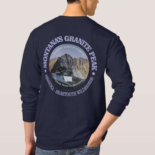 Granitspitze T-Shirt (Rückseite)