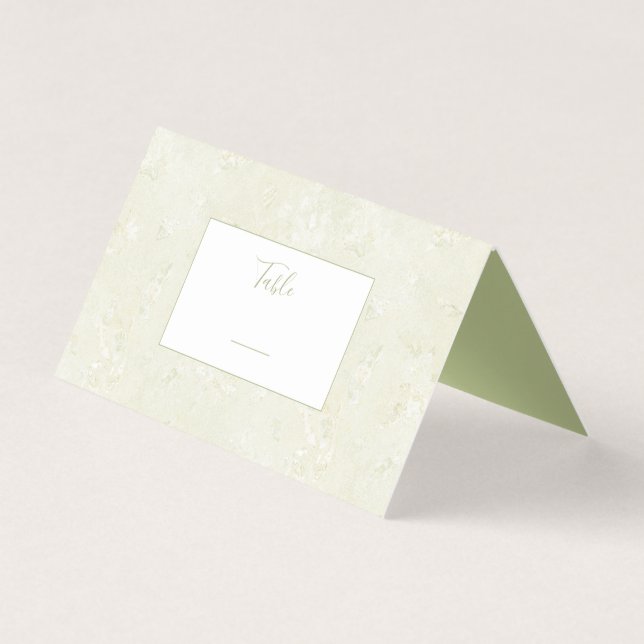 Granitstein-Tischnummer (Vorderseite)