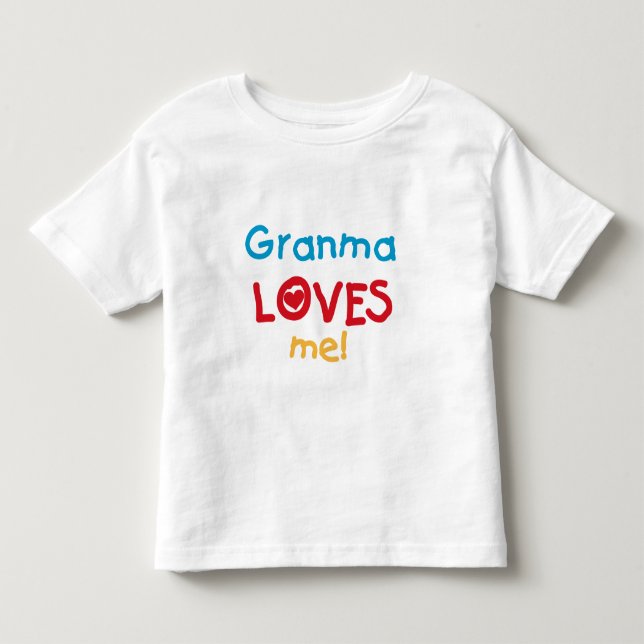 Granma Lieben T - Shirt und Geschenke (Vorderseite)