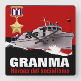 GRANMA QUADRATISCHE WANDUHR